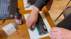 PANTUM M 650W |заправка картриджа| за 2 минуты самостоятельно| чип