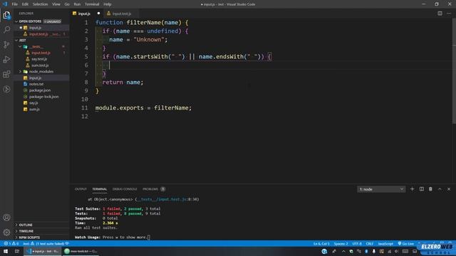 Learn Jest JS Unit Testing in Arabic #07 - Describe And Test Advanced Training's смотреть онлайн