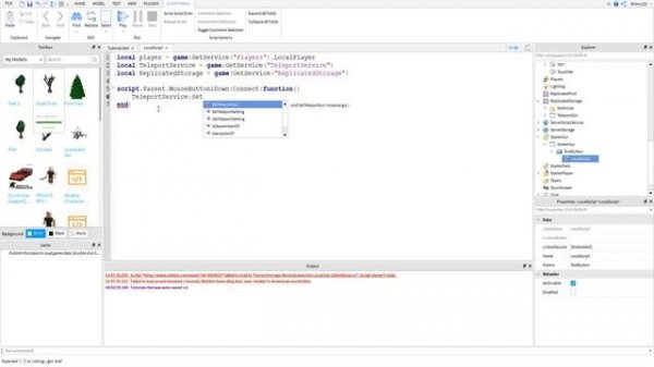 Roblox Scripting Tutorial: Teleport to Another Place GUI (Teleport Service)