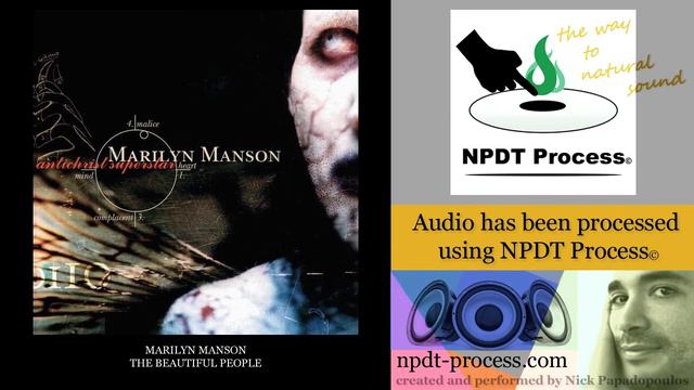 Marilyn Manson - The Beautiful People (High-Quality Audio) смотреть онлайн