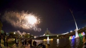 Салют у Музея Победы 2021