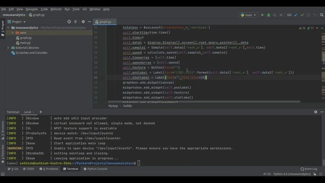 Monitoring MOUSE CURSOR EVENTS GUI Application (Python + Kivy) TUTORIAL!!!! смотреть онлайн