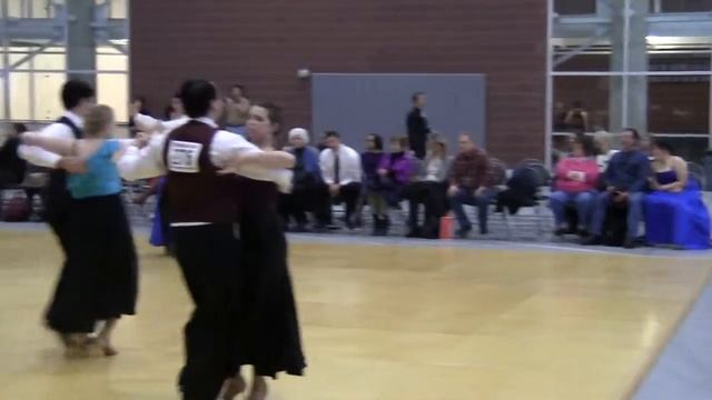 OSU Dancesport Classic 2014 Bronze Standard Tango Round 1 Heat 1 смотреть онлайн