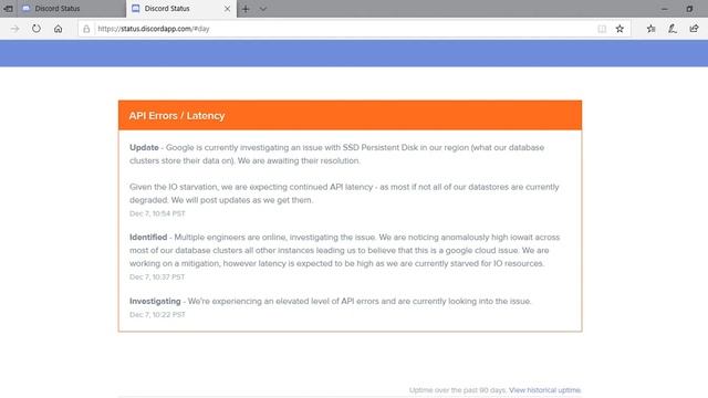 discord gots errors API Errors / Latency Is it shuting down? смотреть онлайн