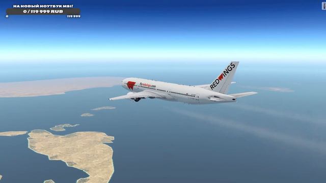 X-Plane 11 - Boeing 777-200ER FF| Москва (UUDD) - Анталия (LTAI) в IVAO - Полёт #7 смотреть онлайн