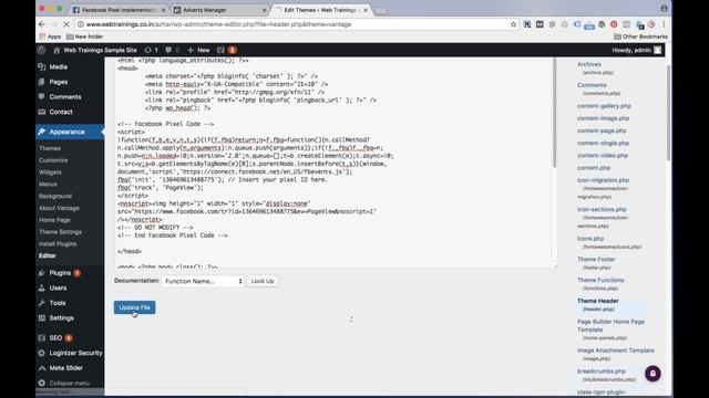 How to Install Facebook Pixel Code - Facebook Conversion Tracking Tutorial смотреть онлайн