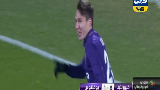 أهداف مباراة - فيورنتينا 2 × 1 يوفنتوس | الدوري الإيطالي смотреть онлайн