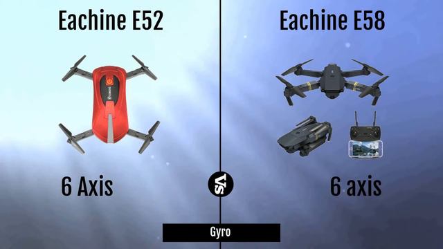 Eachine E52 vs Eachine E58 смотреть онлайн