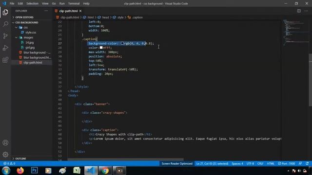 CSS clip path | Crazy shapes using clip-path | Responsive CSS shapes смотреть онлайн