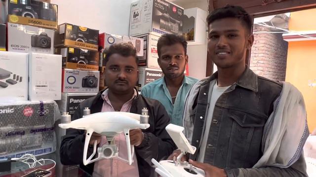 Second Hand Dji Phantom 4 pro Drones |Bihar Camera Shop | Anand Video Service Chakia bihar #dji смотреть онлайн