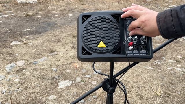 BEHRINGER EUROLIVE B205D ポータブルPAスピーカー　実機録音！ смотреть онлайн