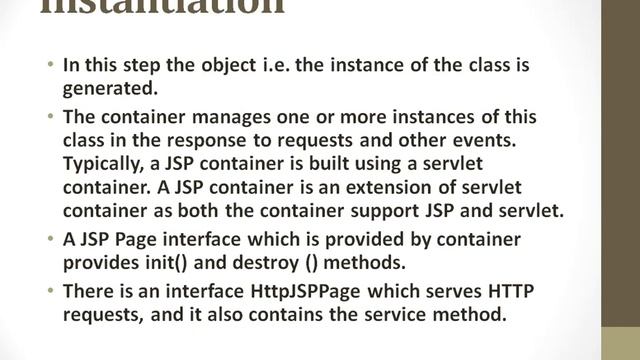JSP LIFECYCLE IN ADVANCED JAVA PROGRAMMING смотреть онлайн