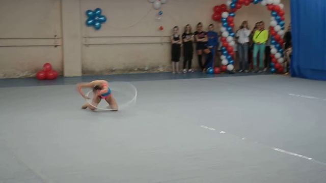 Екатериничева Анастасия, Ижевск, 1998 гр, обруч смотреть онлайн