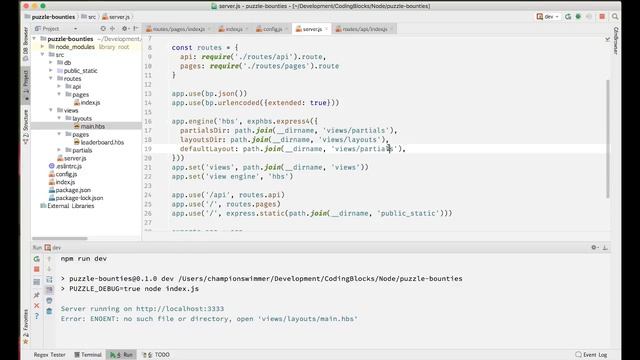[Live] Node/Express/Sequelize/HBS Webapp - Bounty Board Website - Part 1 смотреть онлайн