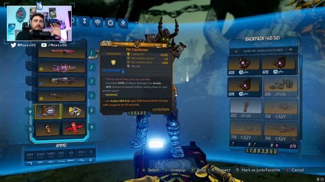 BORESPLOSION ZANE! Insane Eraser Damage! // Best Zane Builds // Borderlands 3 смотреть онлайн