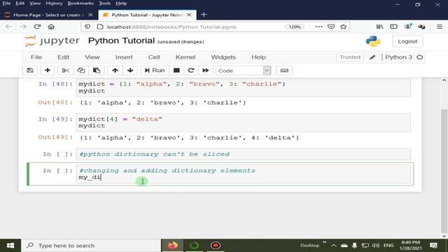 How To Add Dictionary Elements & Keys | Python 4 You | Lecture 154 смотреть онлайн