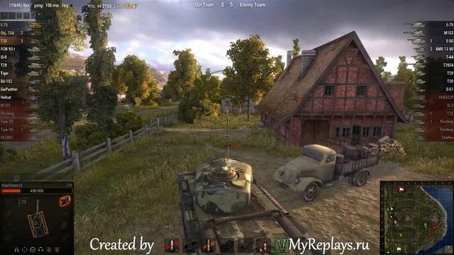 WOT: Cliff - T30 - 4 frags смотреть онлайн