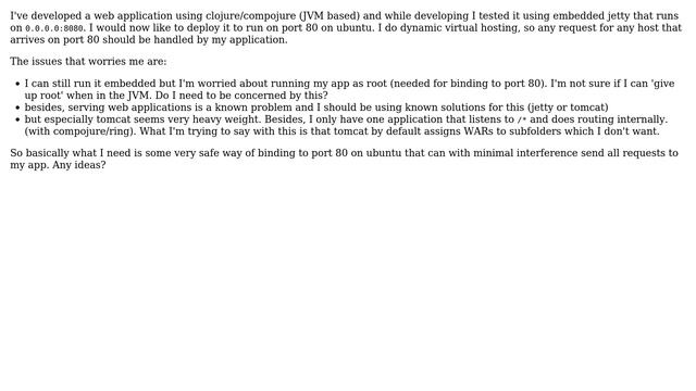 How should I deploy my JVM-based web application on ubuntu? смотреть онлайн