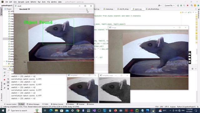 Opencv : Match&Track : Threshold смотреть онлайн