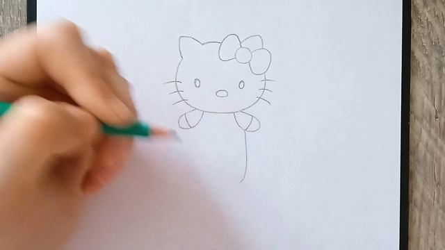 Как нарисовать Hello Kitty смотреть онлайн
