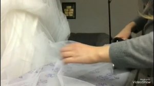 КАК  ОТПАРИТЬ СВАДЕБНОЕ ПЛАТЬЕ