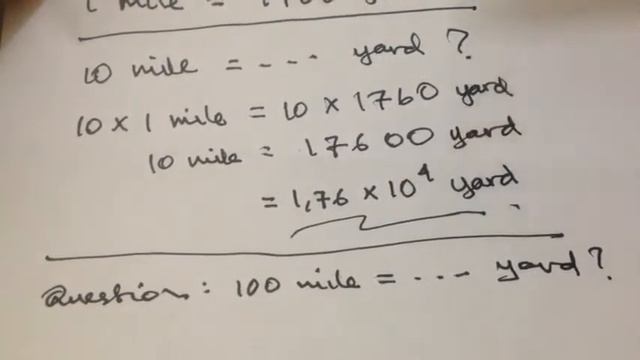 Convert Mile to Yard - Formula, Example, Solution смотреть онлайн