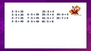 Математика. 2 класс. Составление таблицы умножения и деления с числом 5 /09.02.2021/