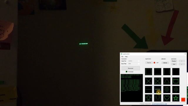 Arduino Laser Projector смотреть онлайн