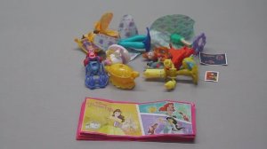 ПРИНЦЕССЫ - ДИСНЕЙ - Киндер сюрприз - 2020 - серия "PRINCESSES DISNEY" из Kinder Surprise