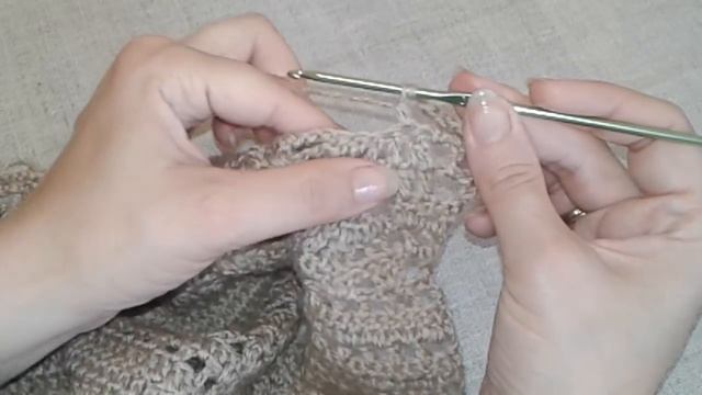 Жакет (кардиган) "Тюльпаны". Часть 11. Кайма (5-9 ряды). смотреть онлайн