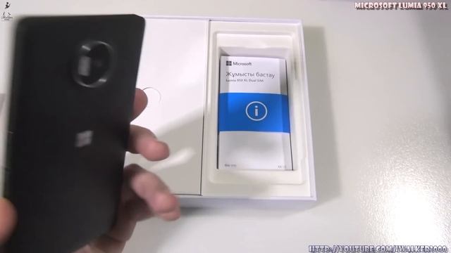 Обзор Microsoft Lumia 950 XL, ч.01 - достаем из коробки флагман на Windows 10 Mobile