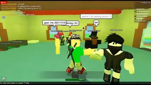 It's Raining Tacos Roblox 1 HOUR!!!! смотреть онлайн