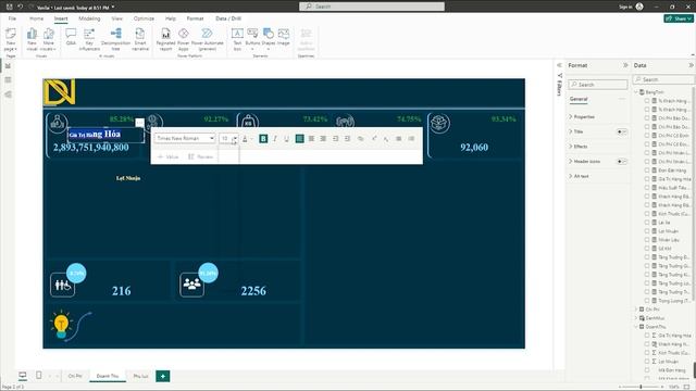 POWERBI! BẢNG TỔNG HỢP CHI PHÍ VẬN TẢI - PHẦN 2 смотреть онлайн