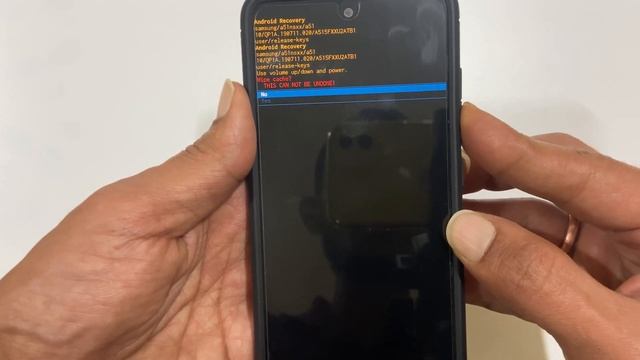 Wipe Cache Partition on Samsung Galaxy A51 смотреть онлайн