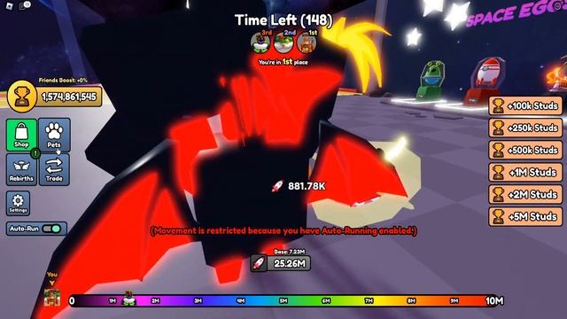 ЭВОЛЮЦИЯ САМОГО ДЛИННОГО ПРЫЖКА В КОСМОС! Fly Race Roblox смотреть онлайн