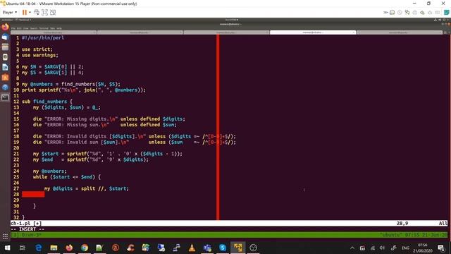 Perl Weekly Challenge - 065 (Task #1: Digits Sum) смотреть онлайн