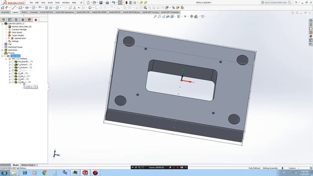 Lesson #7 SolidCAM for beginners-Урок #7 SolidCAM. смотреть онлайн