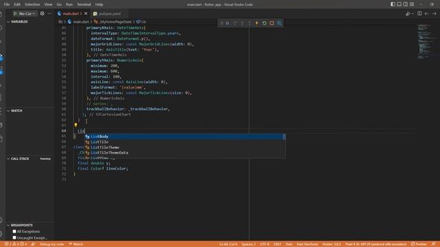 Flutter Chart. Диаграмма во Flutter #3 смотреть онлайн