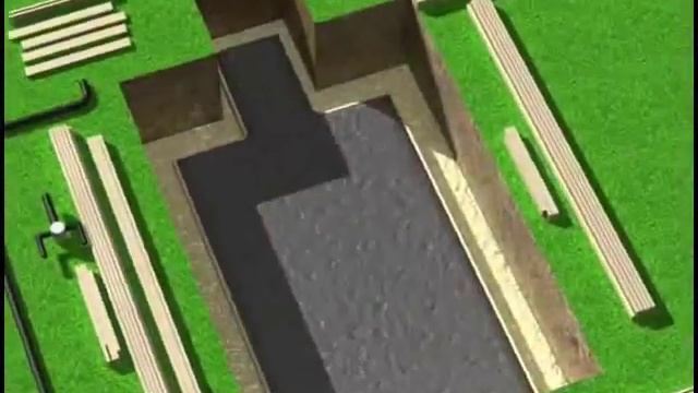 Строительство басейна для дачи пластикового. смотреть онлайн