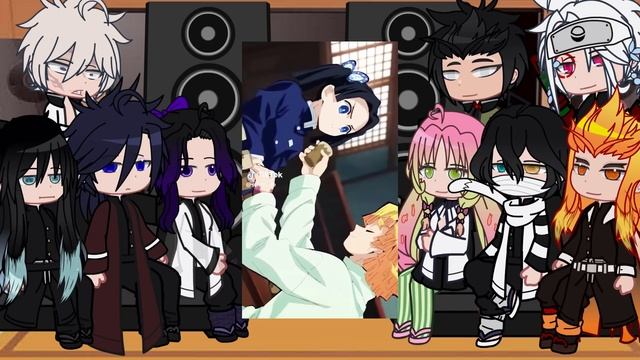 Hashiras react to the Kamaboko Squad | all parts | Demon slayer | смотреть онлайн