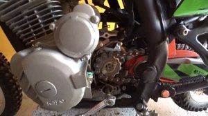 Замена цепи на KAYO T2