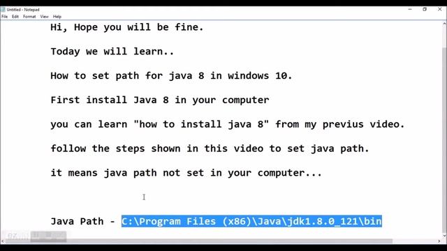 how to set path for java 8 in windows 10 смотреть онлайн