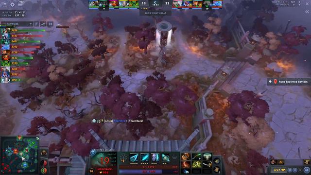 Phantom Assassin Dota 2 Gameplay T1.Ana with Battlefury and Nullifier смотреть онлайн