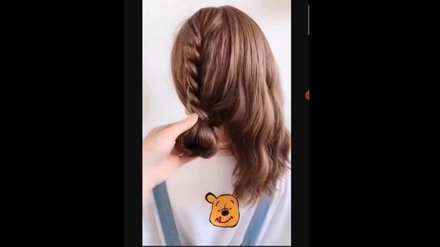 Причёска в школу и не только (на короткие волосы) смотреть онлайн