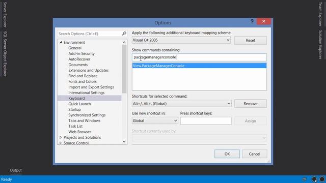 026 Shortcut to Package Manager Console смотреть онлайн