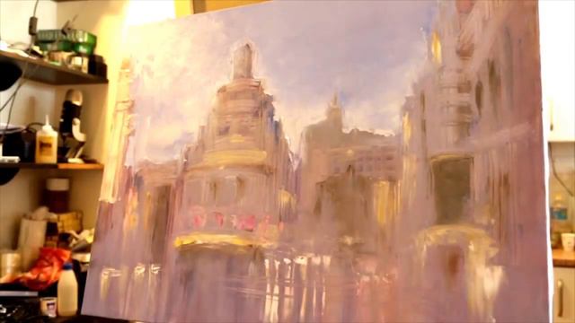 PaintMix Импрессионизм Город масло Full HD 2015 смотреть онлайн