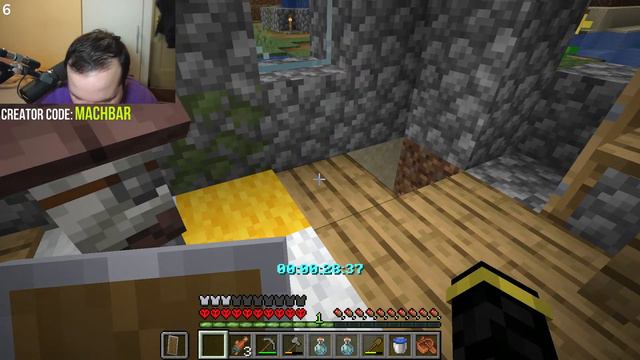 Ich spiele zum ERSTEN MAL Minecraft im HARDCORE Modus смотреть онлайн