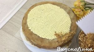 Декор Медовика / Шоколадные соты / Украшение торта / Простой декор