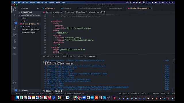 Prometheus Grafana Dotnet Core STEP BY STEP