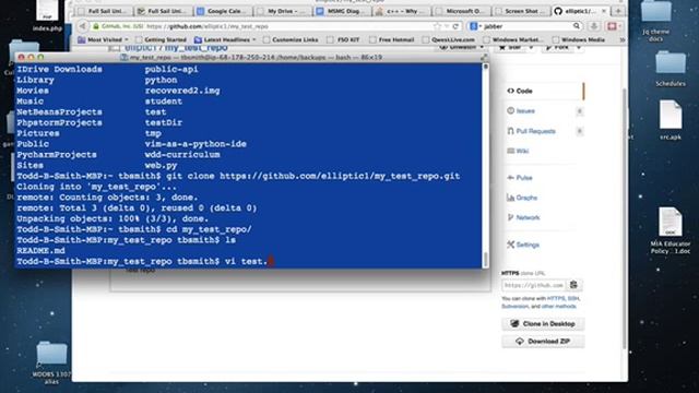 Setting up a git repo from scratch смотреть онлайн